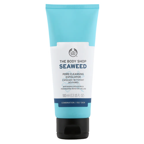 the body shop seaweed pore cleansing facial exfoliator review