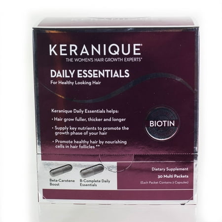keranique daily essential supplements reviews