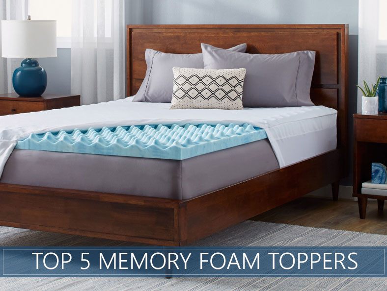 memory foam mattress topper reviews 2017