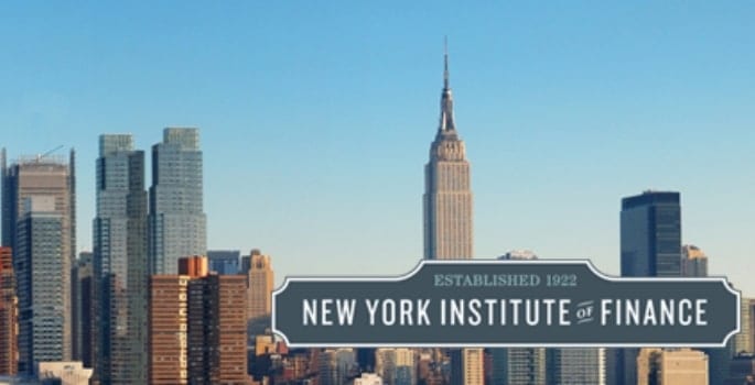 new york institute of finance certificate review