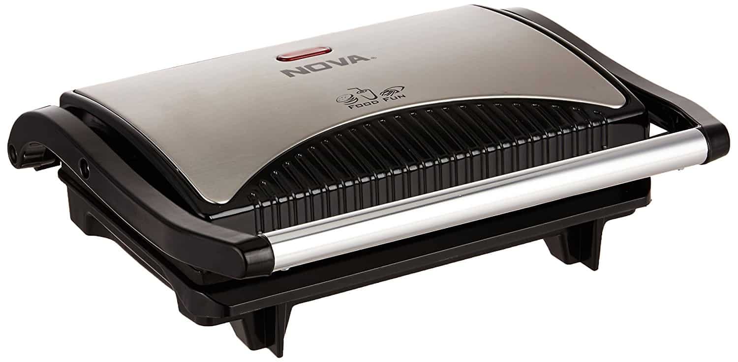 nova 2 slice panini grill maker review