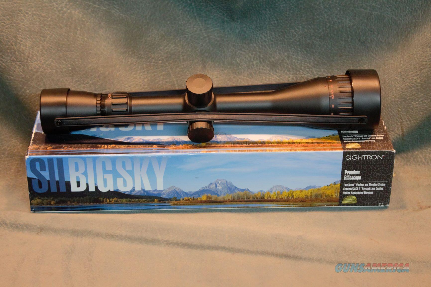 sightron sii big sky review