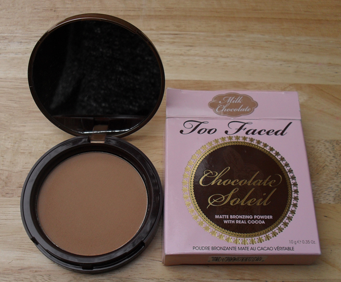 too faced milk chocolate bronzer review